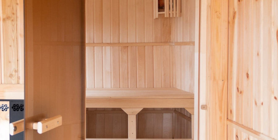 Парилка модульной бани