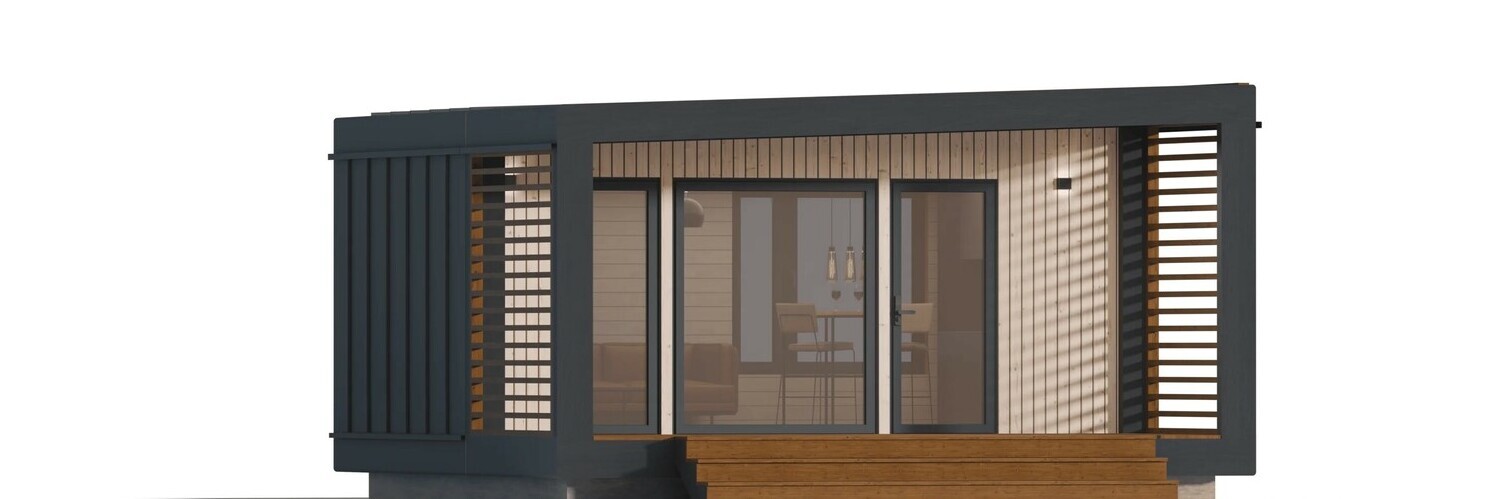 модульный дом Зен куб