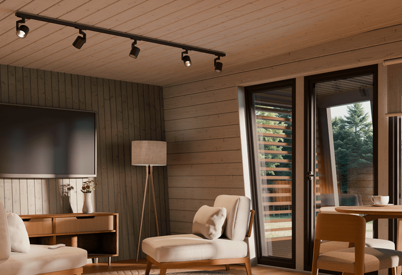 Вид ланировки млдульного дома