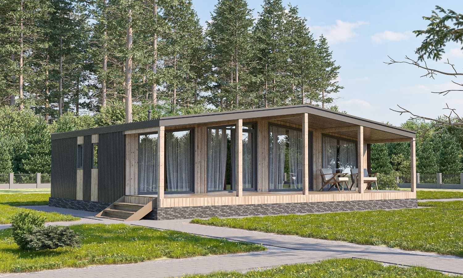 Модульный дом 70 м2