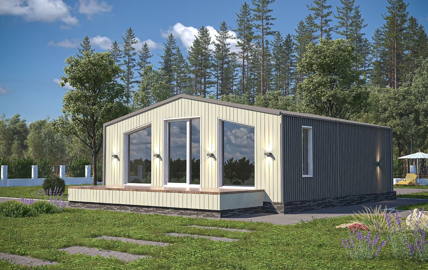 Модульный дом 43 м2