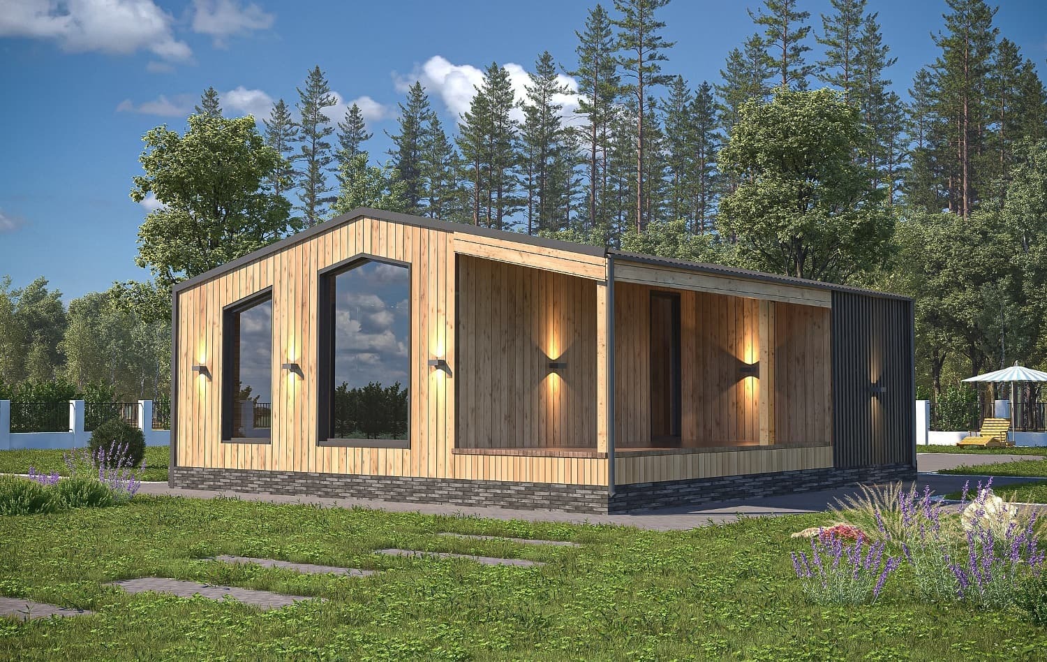 Модульный дом 40 м2