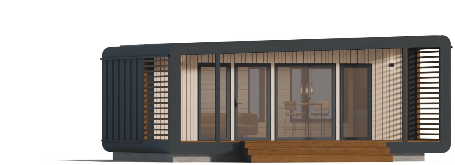 Модульный дом куб 41 м2